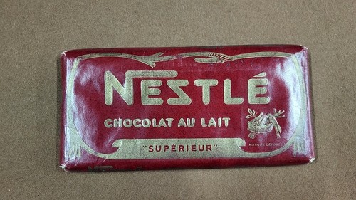 Ancienne plaquette chocolat - ancienne, de
