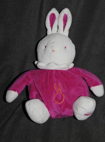Doudou lapin klorane boule - lapin,