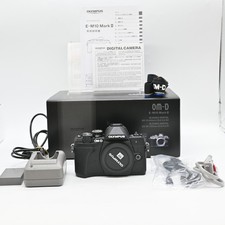[Near Mint] Olympus OM-D E-M10 Mark III 16.1 MP Digital Camera Black Body Only