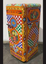 SMEG x Dolce & Gabbana Divina Cucina Sicily Refrigerator - RARE