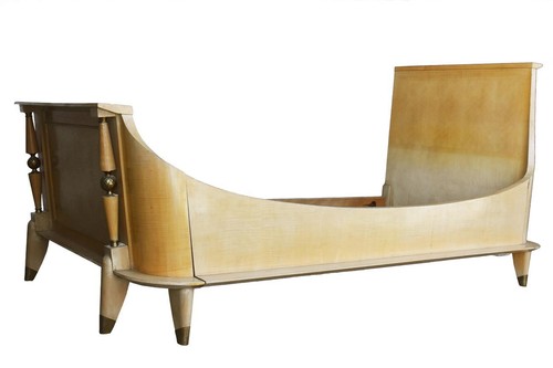 Lit bateau sycomore style - , à