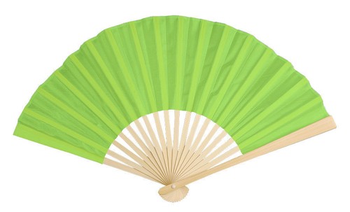 Eventail 21x34cm bois bambou - 21x34cm,
