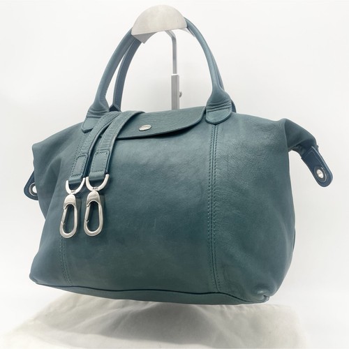 Longchamp pliage cuir - le,