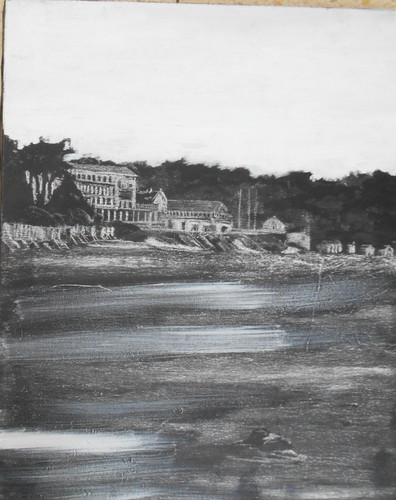 Paysage balnéaire toile - ,