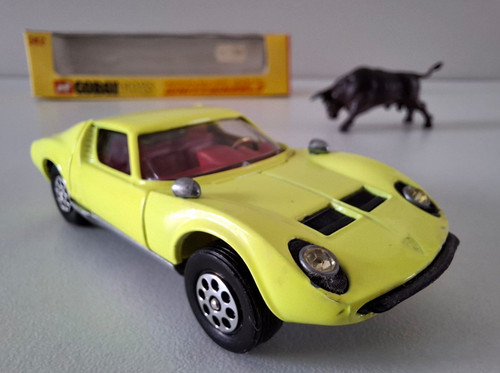 Corgi 342 lamborghini miura - lamborghini,