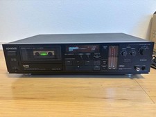 Kenwood KX-880D Cassette Deck Fully Functional Used w/ Original Box Japan