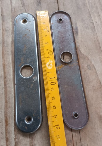 Plaque propreté en tôle - ,