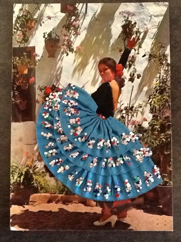 Brodee danseuse flamenco - cp,