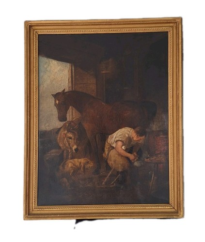 Antique painting reproduction