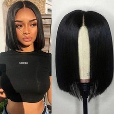 Short Straight Bob Wigs Lace