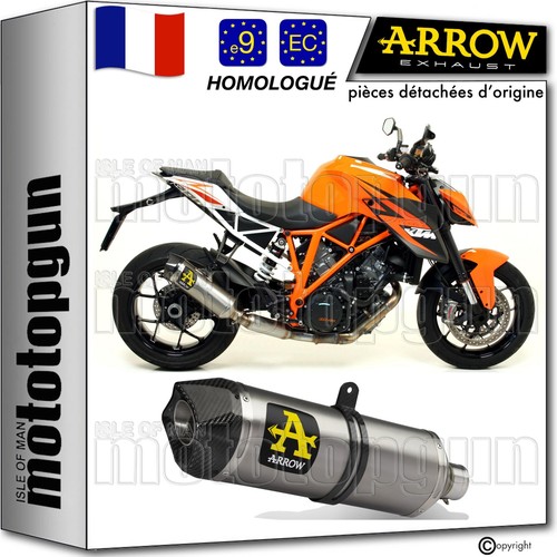 Arrow pot echappement approuve - pot,
