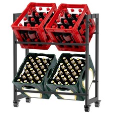 Étagère À Roulettes Pour 4