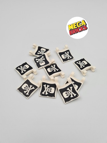 Lego lot drapeau pirate - 10, x