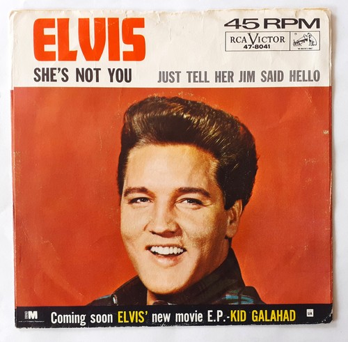 Rare 45t elvis - presley-, she's