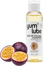 Yum'Lube | Huile de Massage Comestible Érotique Fruits de la Passion - Huile ...