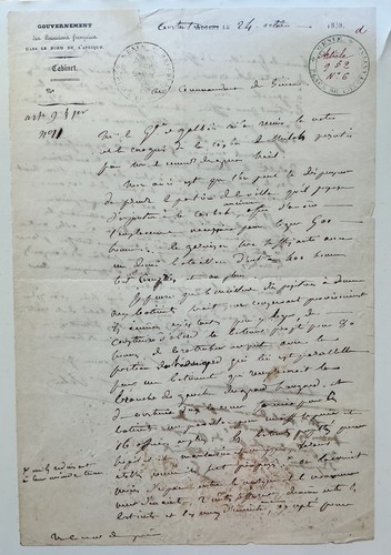 Constantine lettre du - :,