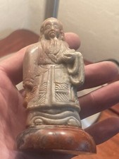 Statuette Chine XXème Pierre