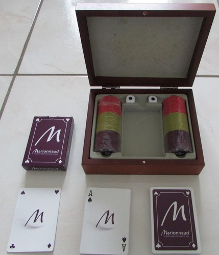 Coffret bois poker - bois,