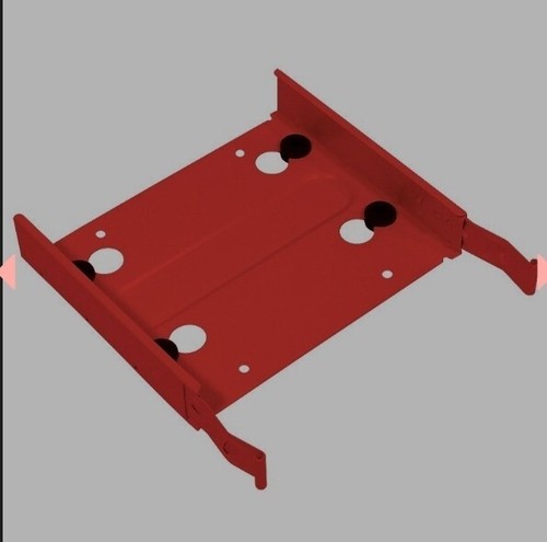 Rack support fixation metal - rack, de
