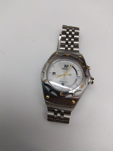 Montre seiko 5m42 0e60 kinetic - 5m42-0e60,