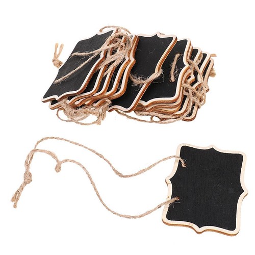 12pcs mini ardoise bois - 12pcs,