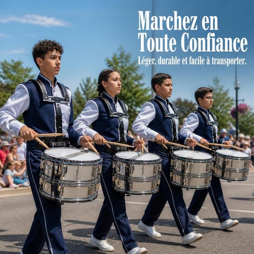 Tambour marche pour - de,