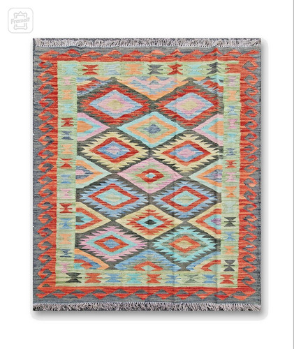 Tapis kilim laine tissé - kilim,