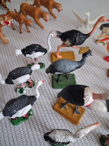 Lot figurines oiseaux - , animaux