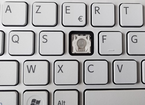 Touche clavier français - de,