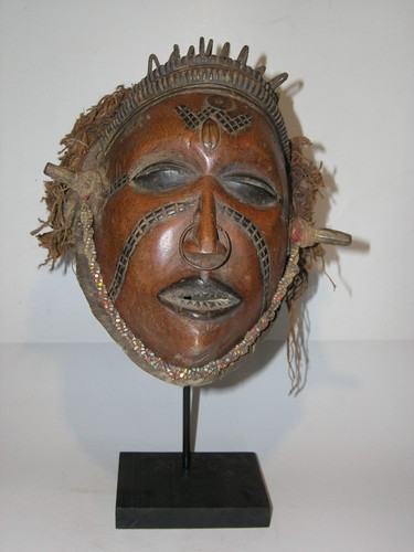 Masque heaume chokwé - heaume,