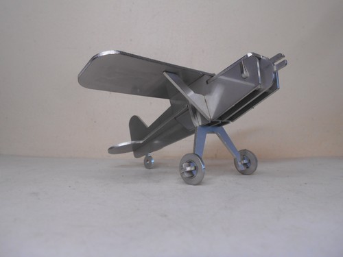 Maquette avion en - 'avion, aluminium