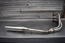 HONDA CB 400 SF SUPER FOUR NC31 STAINLESS EXHAUST DOWNPIPES / SILENCER SYSTEM