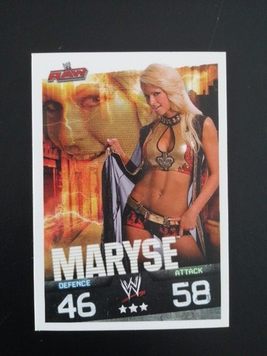 Topps wwe 2009 maryse slam - maryse,