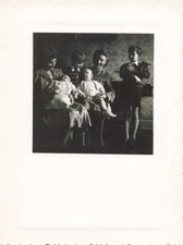 OLD PHOTOGRAPH DUO YOUNG WOMEN AND THEIR CHILDREN