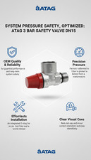 ATAG Safety Valve 3 Bar DN15