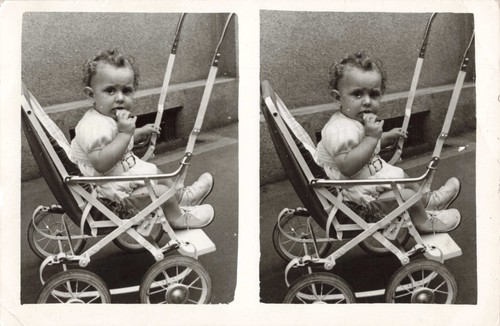Old photograph child his - child,