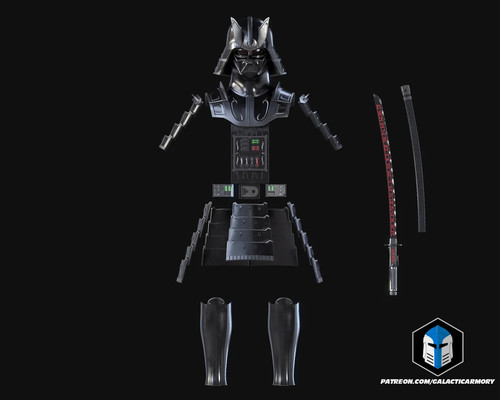 Armure complète samourai dark - complète,