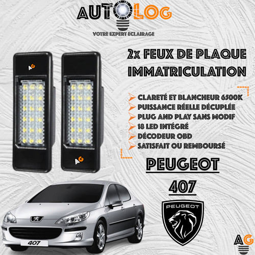 Feux de plaque - 2x,