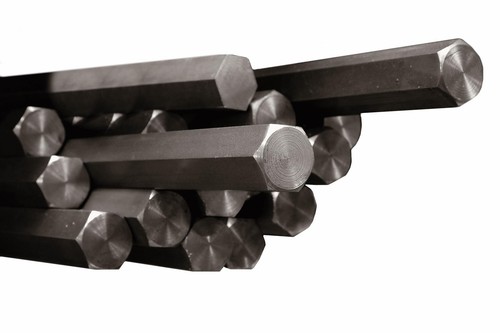 Tige hexagonale pleine acier - pleine,