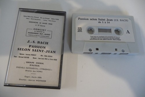 Bach passion selon saint jean - selon,