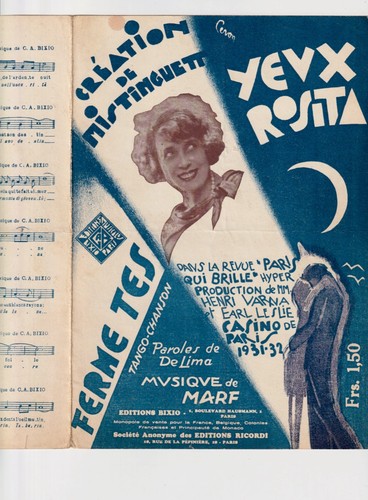 Italy mistinguett casino paris - mistinguett,