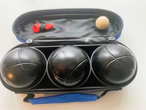 Boules pétanque noires - de,