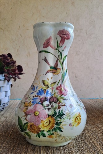 Vase faïence émaillée à - en,