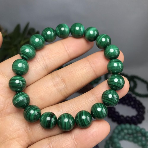 10mm natural malachite - 10mm,