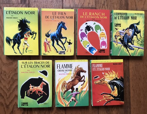 Lot livres etalon noir - 7, +