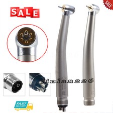 Dental 6LED High Speed Air Turbine Handpiece E-Generator Push Button Fit for NSK