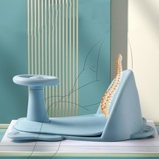 Siège De Bain Pour Bébé Coins Arrondis Structure Triangulaire Tabouret De Bain