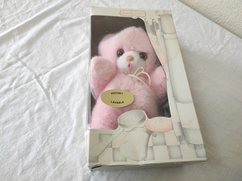Peluche ours boulgom doudou - peluche,