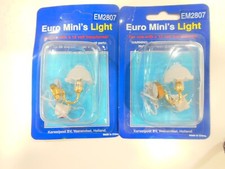 2 Luminaires EURO MINI'S maison de poupée ref EM2807
