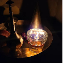 Bougies mèche à huile en